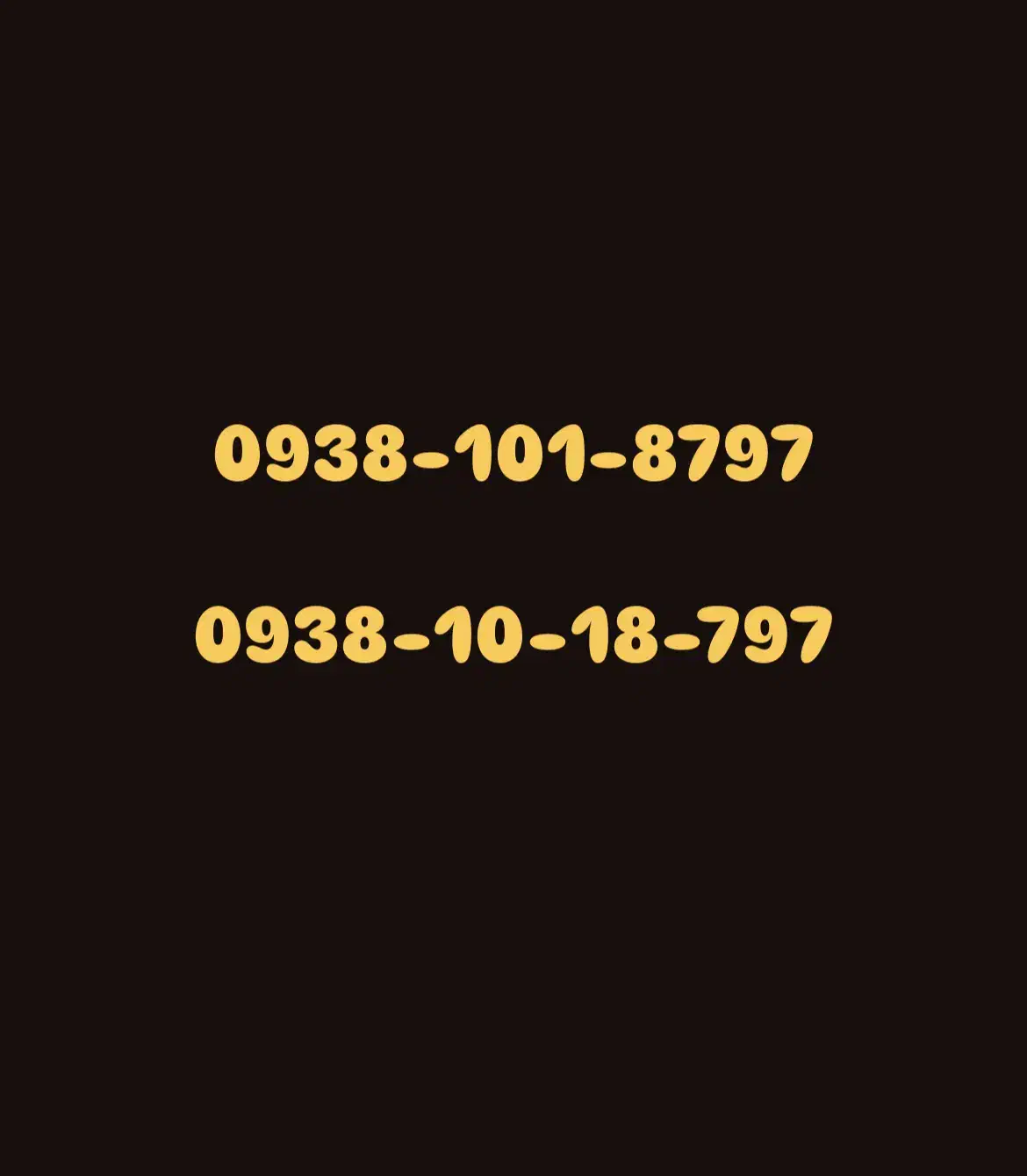 خط رند و بیلبوردی ۹۷-۸۷-۱۰۱-۰۹۳۸|سیم‌کارت|تهران, شمس‌آباد|دیوار