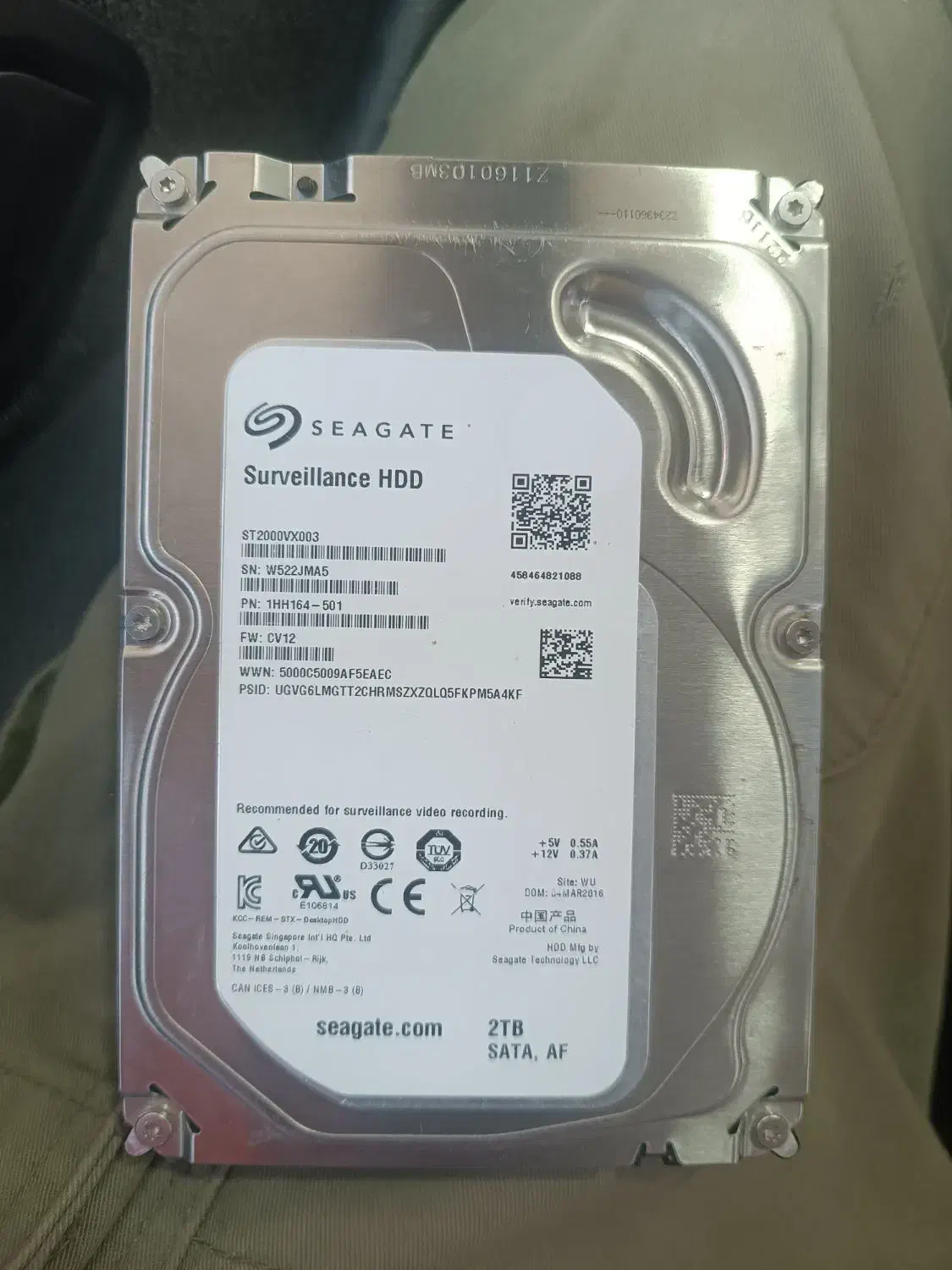 هارد ساتا ۲ ترا بایت|قطعات و لوازم جانبی رایانه|کرج, حسن آباد|دیوار