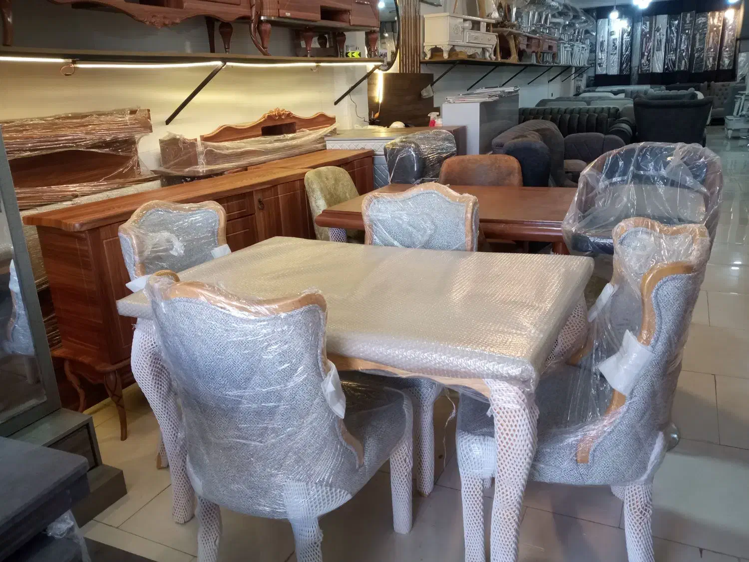 میز و صندلی نهارخوری نهار خوری|میز و صندلی غذاخوری|سیرجان, |دیوار