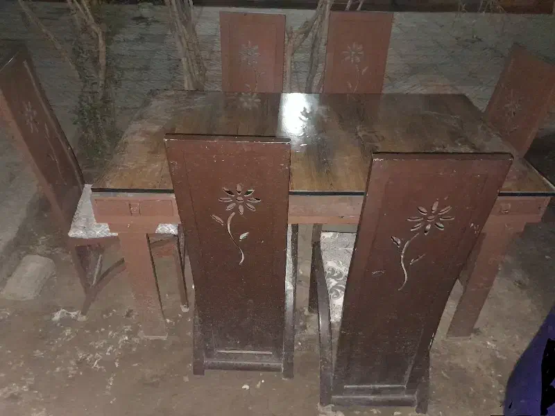 میز ناهار خوری ۶ نفره|میز و صندلی غذاخوری|ساوه, |دیوار