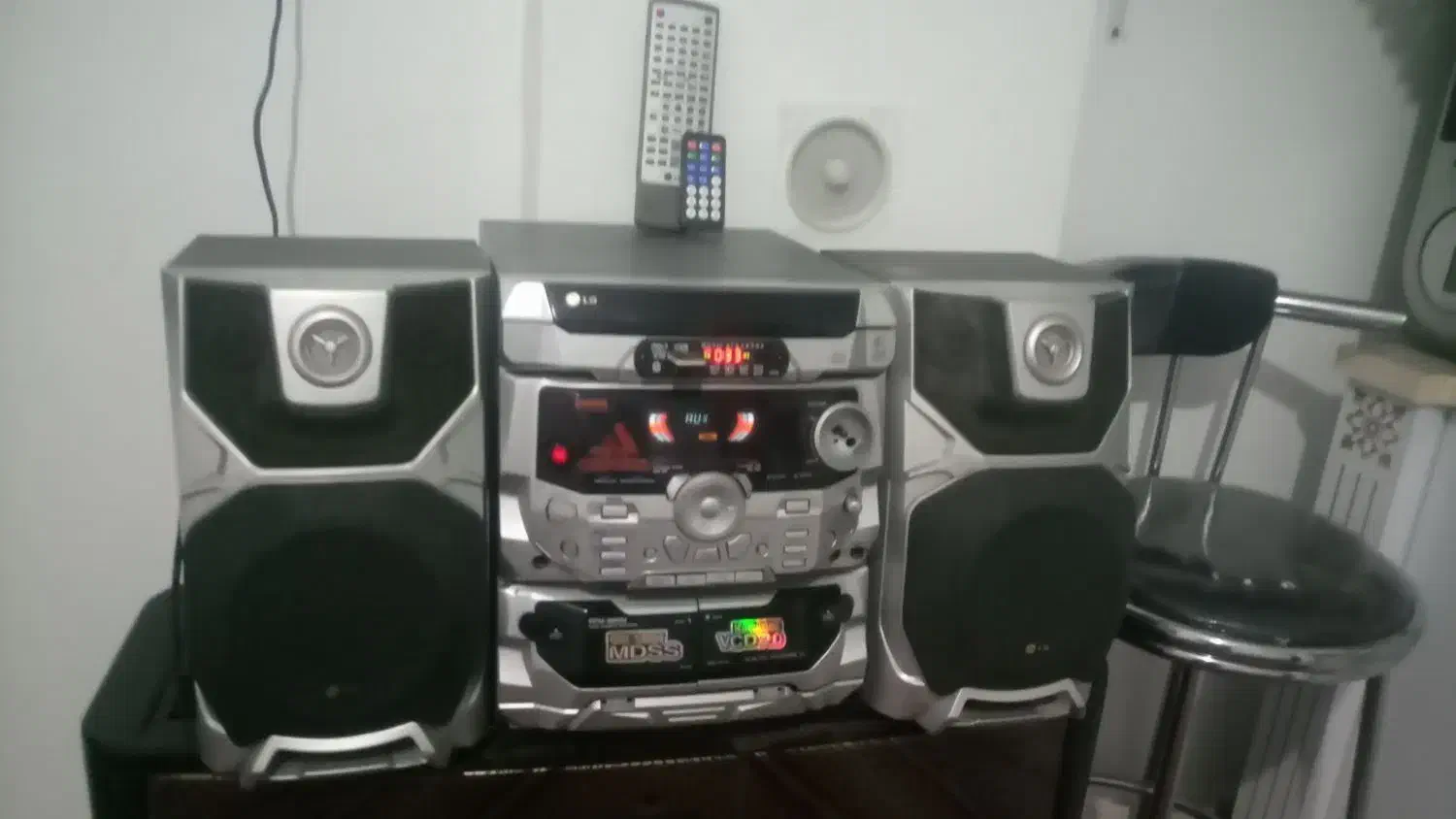 ضبط وباند الجی|سیستم صوتی خانگی|نیشابور, باغ نو|دیوار