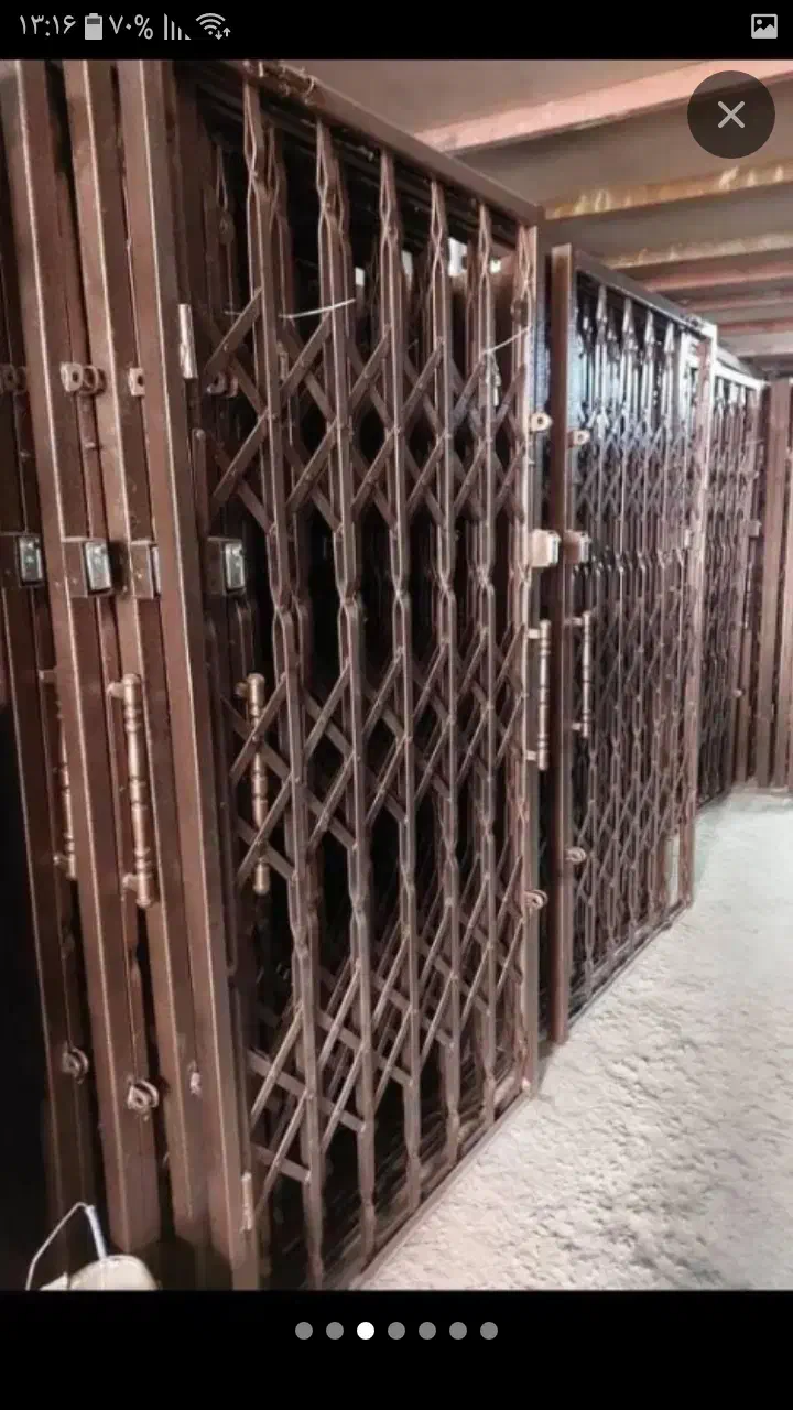 حفاظ درب آپارتمان، آکارئونی|مصالح و تجهیزات ساختمان|پیشوا, |دیوار