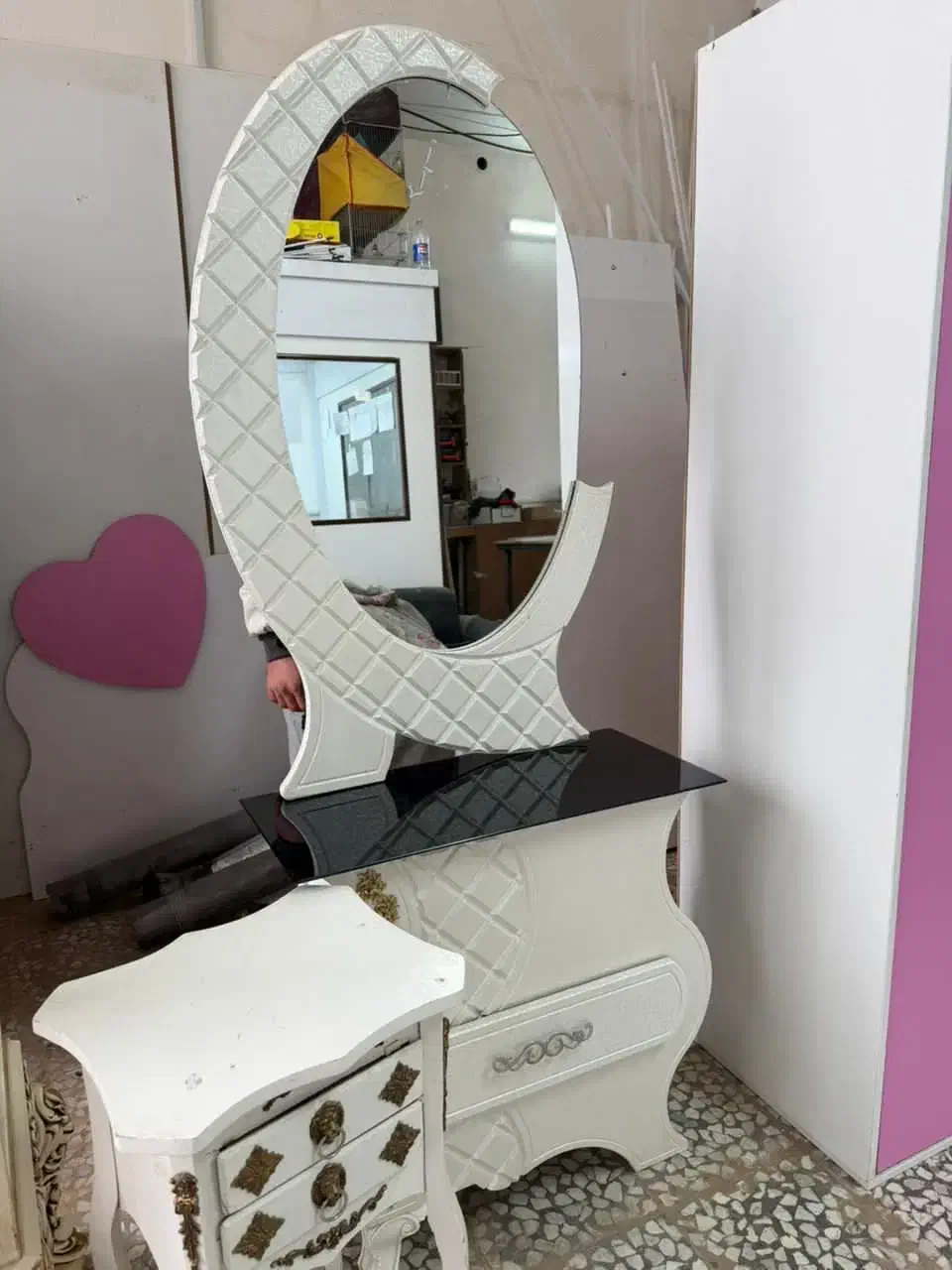 آینه کنسول|بوفه، ویترین، کنسول|خمینی‌شهر, |دیوار