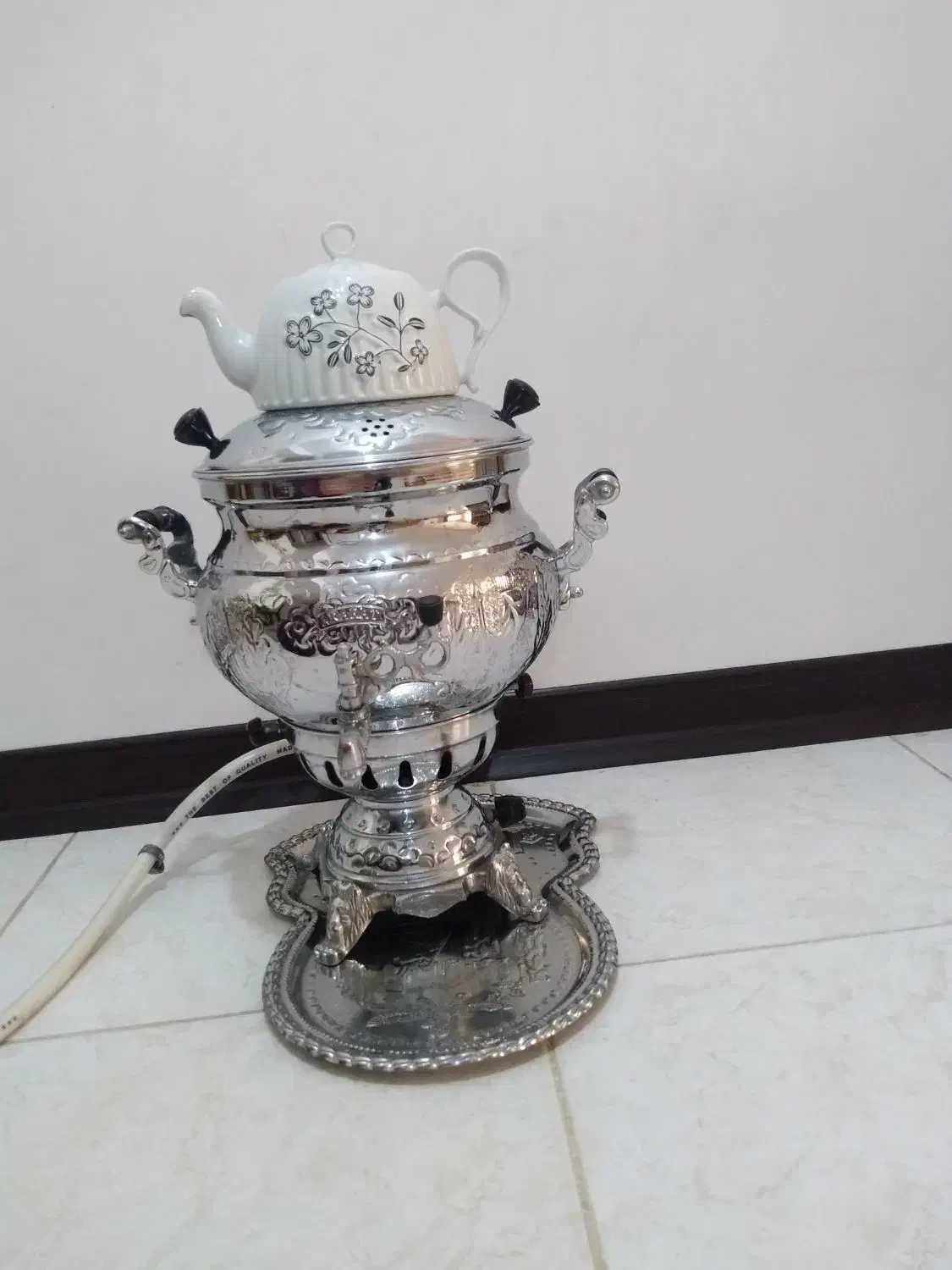 سماور|سماور، چای‌ساز، قهوه‌ساز|اشتهارد, |دیوار