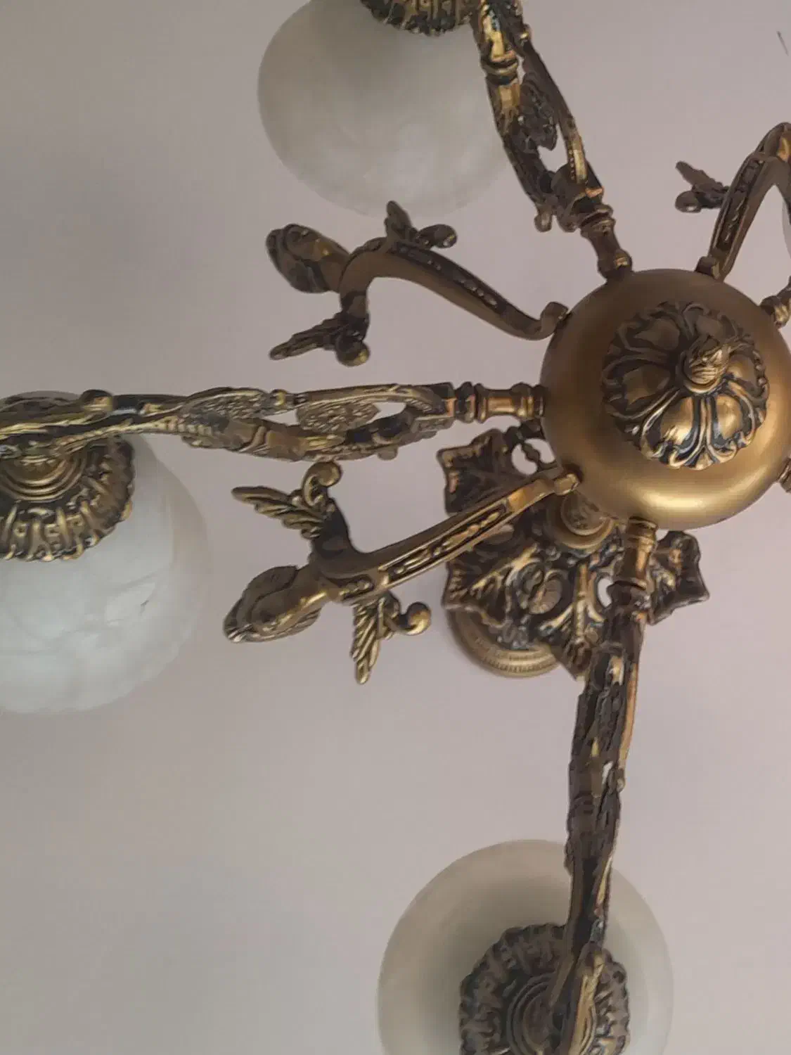 یک جفت لوستر فرشته ۵ پره|لوستر و چراغ آویز|تبریز, |دیوار