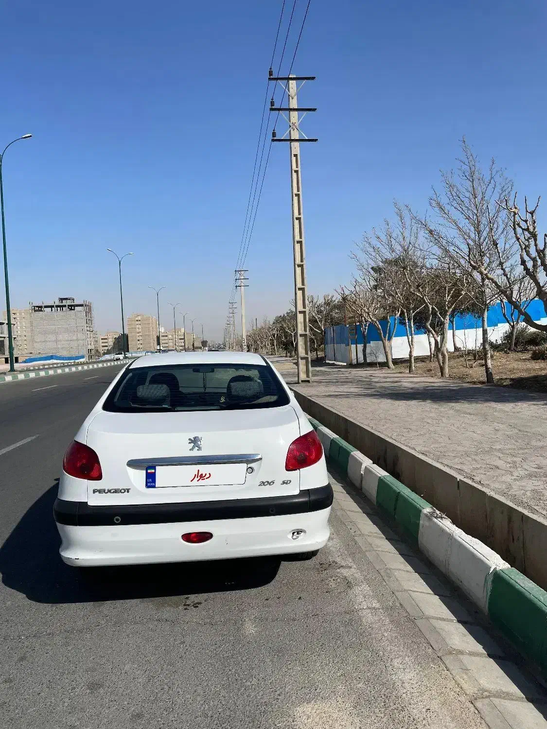 ۲۰۶ Sd بی رنگ مدل ۹۶|خودرو سواری و وانت|تهران, نازی‌آباد|دیوار