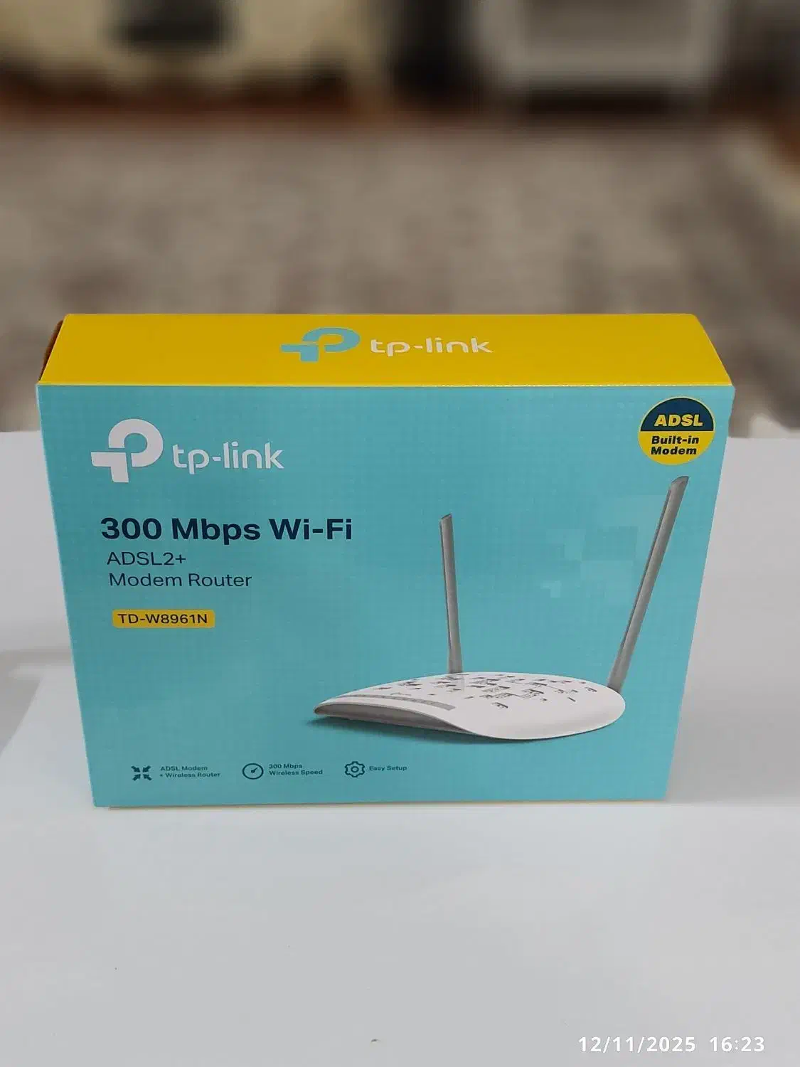 مودم ADSL تی پی لینک W8961N کم‌کارکرد|مودم و تجهیزات شبکه|لاهیجان, حزین|دیوار