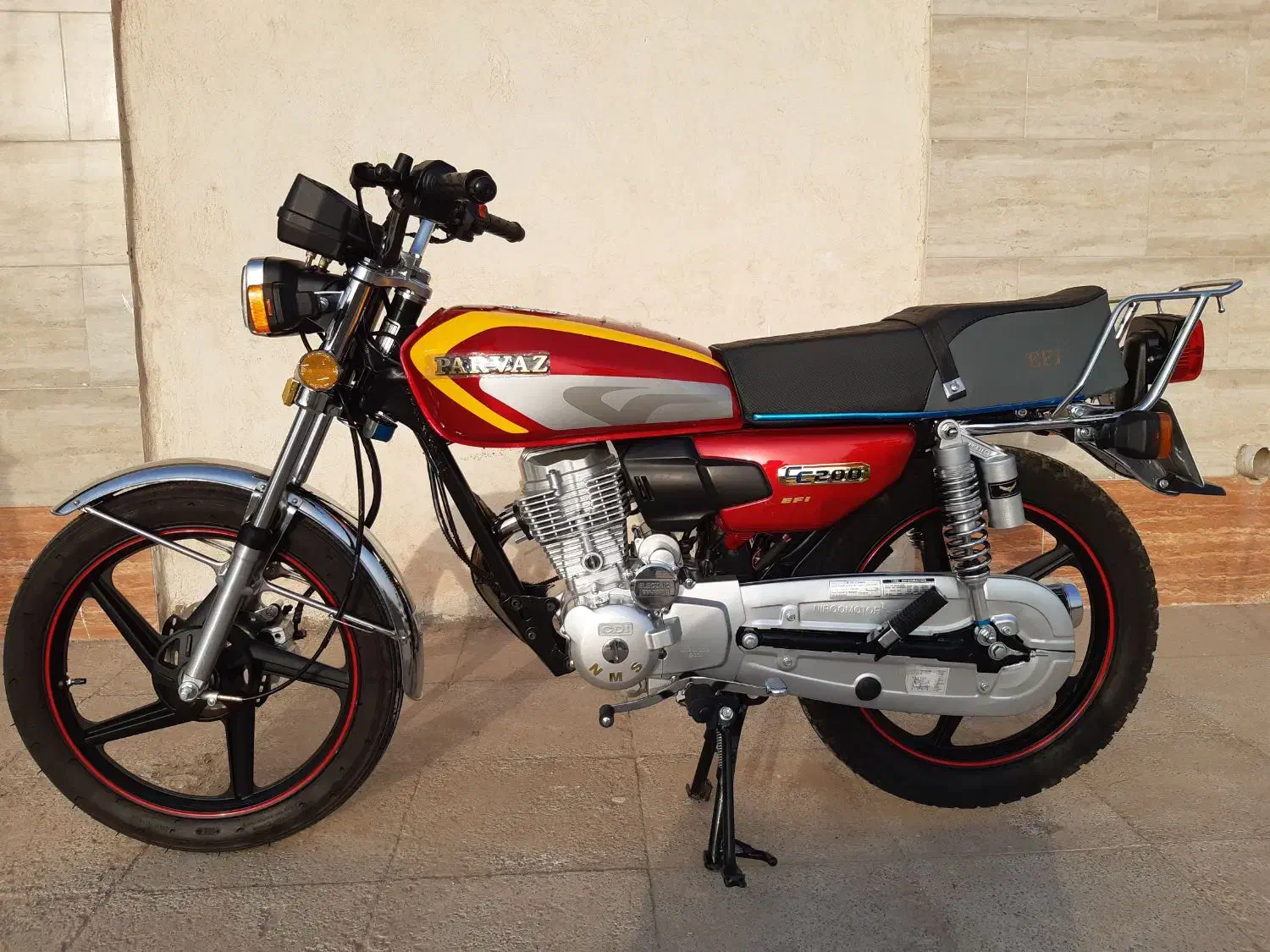 موتور هندا200ccخشک|موتورسیکلت|زاهدان, |دیوار