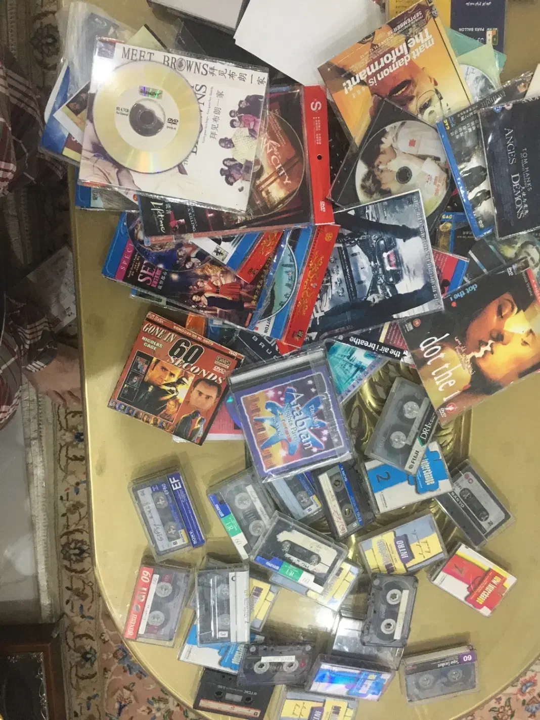 نوارکاست موسیقی وزبان وDVD فیلم خارجی اصلی|کلکسیون اشیاء عتیقه|تهران, فرمانیه|دیوار