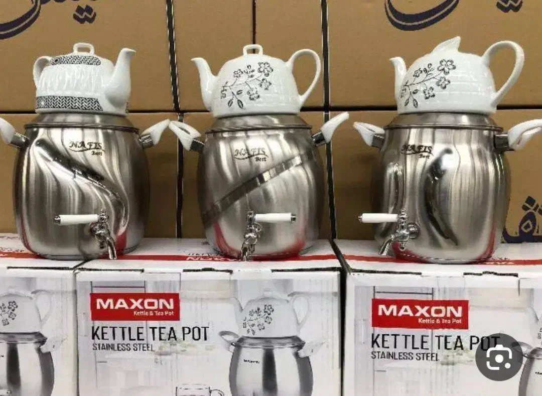 کتری قوری کف چدن 6لیتری|قوری، کتری، قهوه‌ساز دستی|قرچک, زیبا شهر|دیوار