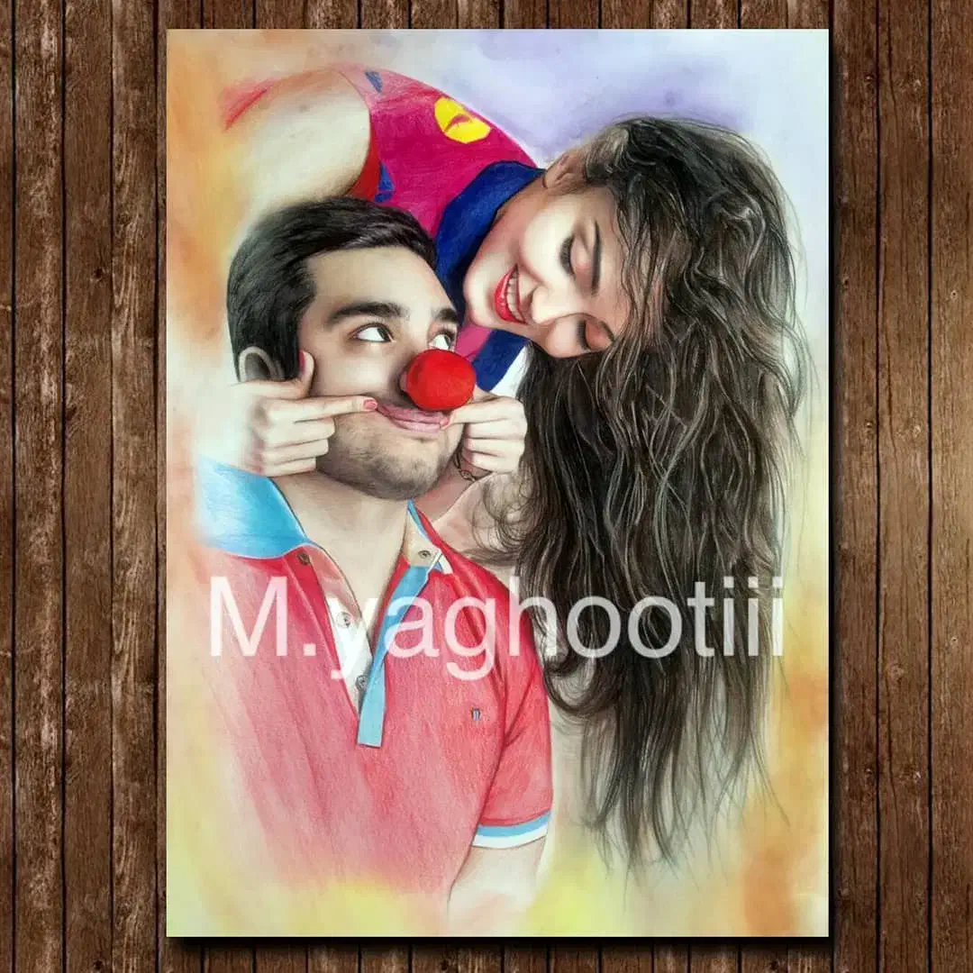 طراحی چهره(تخفیف شب یلدا و ولنتاین)|تابلو، نقاشی، عکس|تهران, کاشانک|دیوار