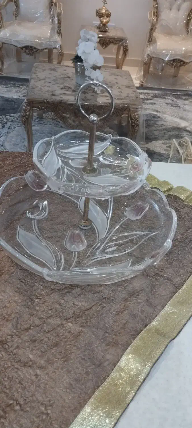 ظروف کریستال ۴تیکه والتر آلمان سالم سالم|ظروف سرو و پذیرایی|فردیس, منظریه|دیوار
