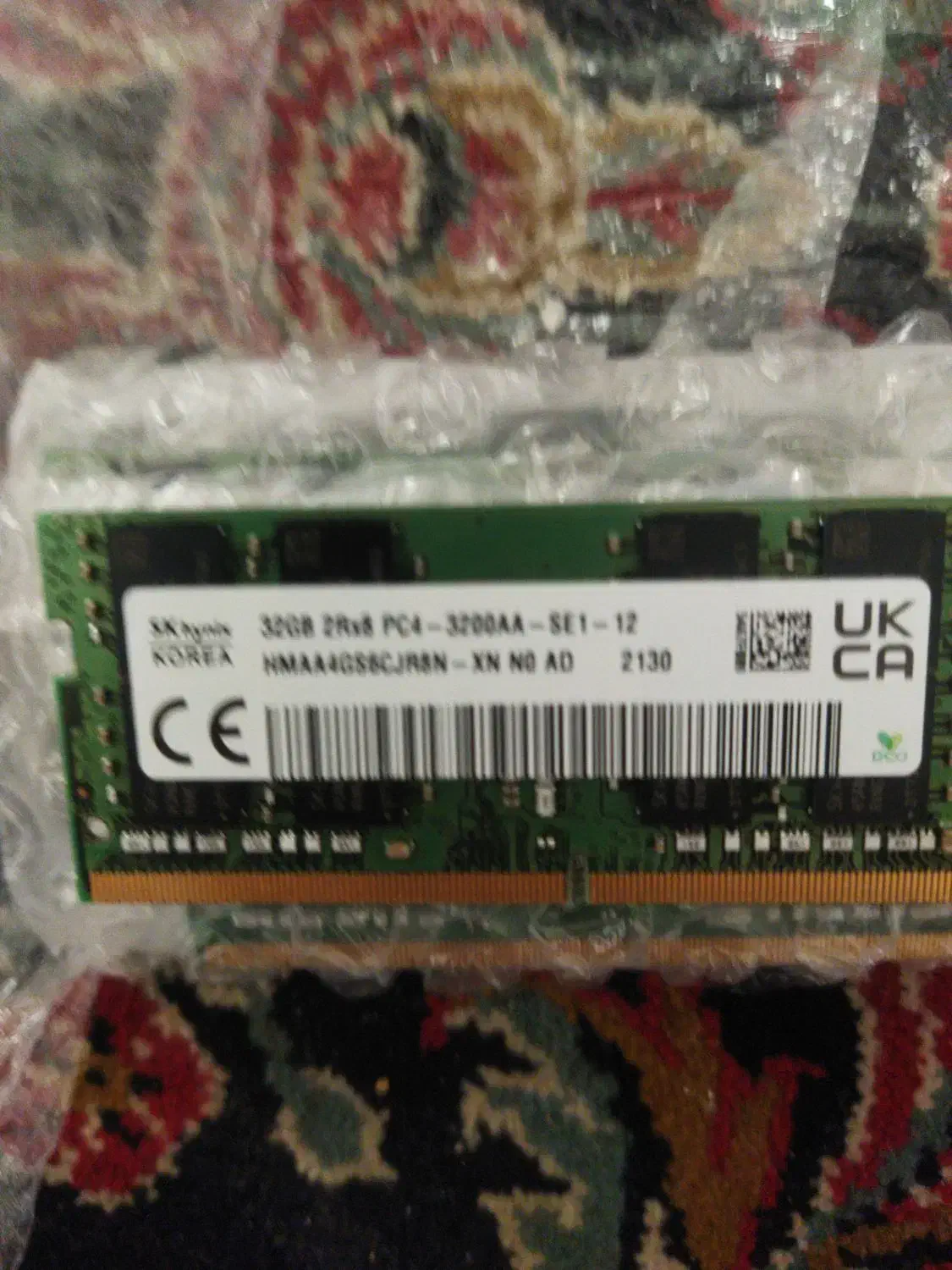 رم ۳۲گیگ هاینیکس ddr4|قطعات و لوازم جانبی رایانه|تهران, امیریه|دیوار