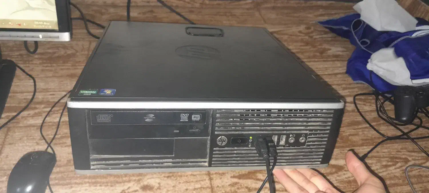 کیس گیمینگ با مانیتور درحد نو|رایانه رومیزی|کارون, |دیوار