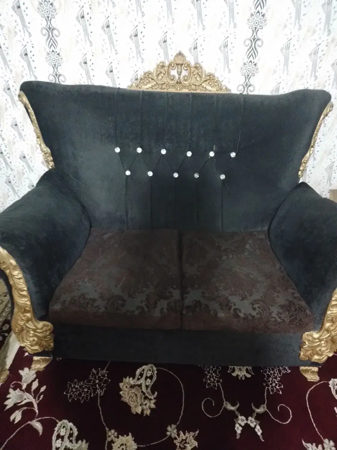 دو دست مبل هفت نفر|مبلمان خانگی و میز عسلی|بیستون, |دیوار