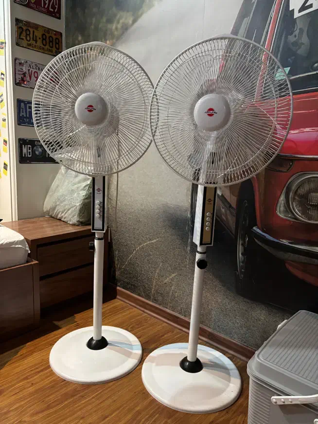 ۲ عدد پنکه پارس خزر در حد نو|پنکه و تصفیهکنندهٔ هوا|تهران, آبشار تهران (دریاچه)|دیوار