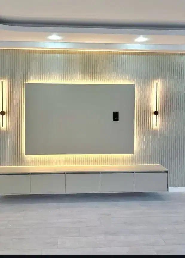 تی وی وال و میزتلوزیون مدرن در تولیدی جعفری|میز تلویزیون|بابل, |دیوار