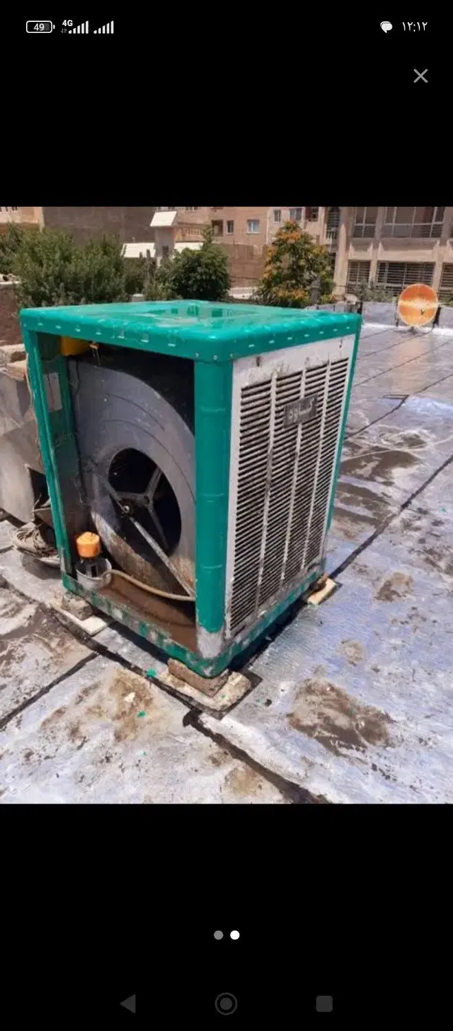 پنکه|کولر آبی|جلگه ماژان, |دیوار