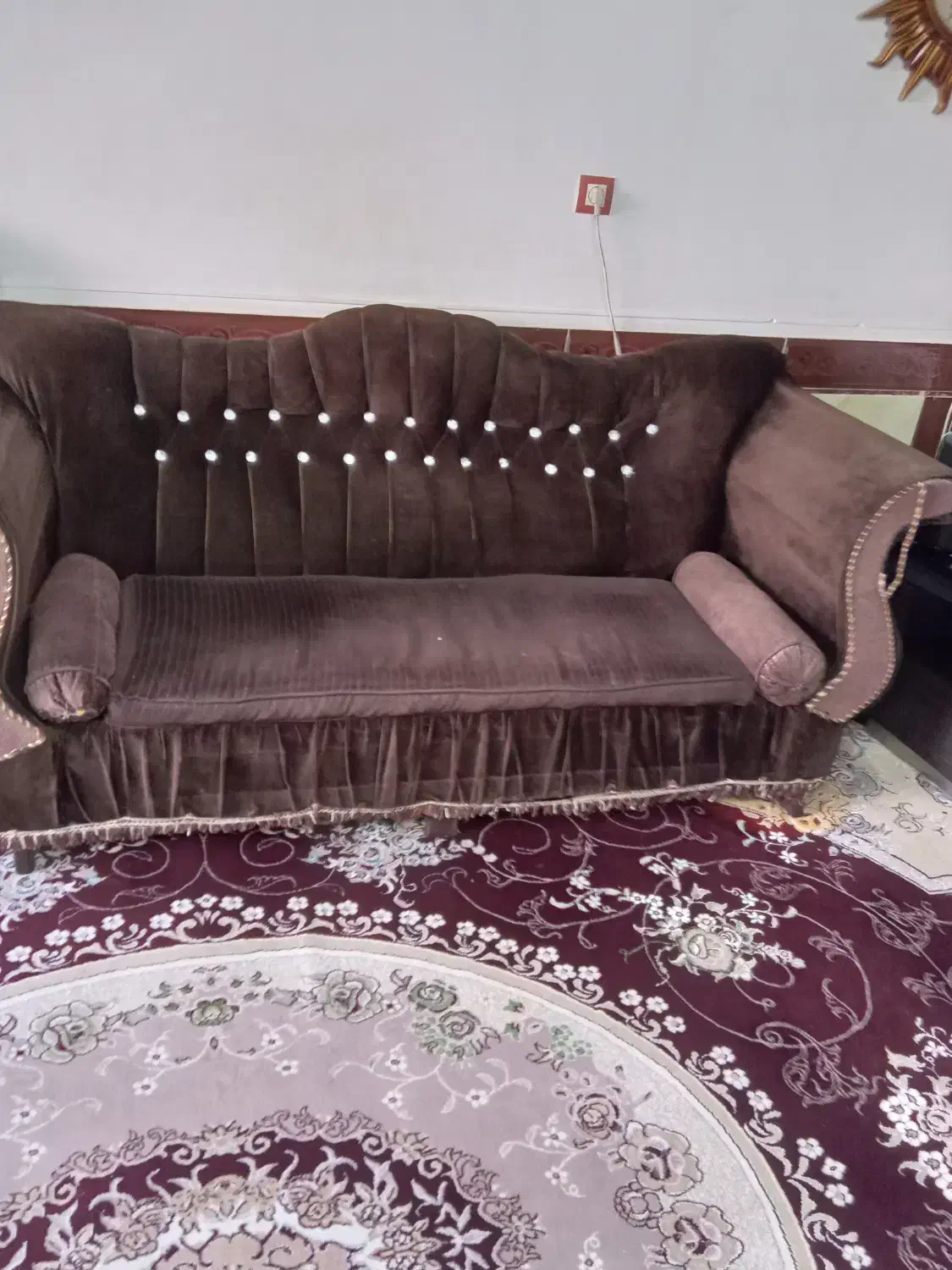 سلام فرش ۱۲ متری ۹۸۰ تومن گلیم فرش مبل|فرش|نهاوند, |دیوار