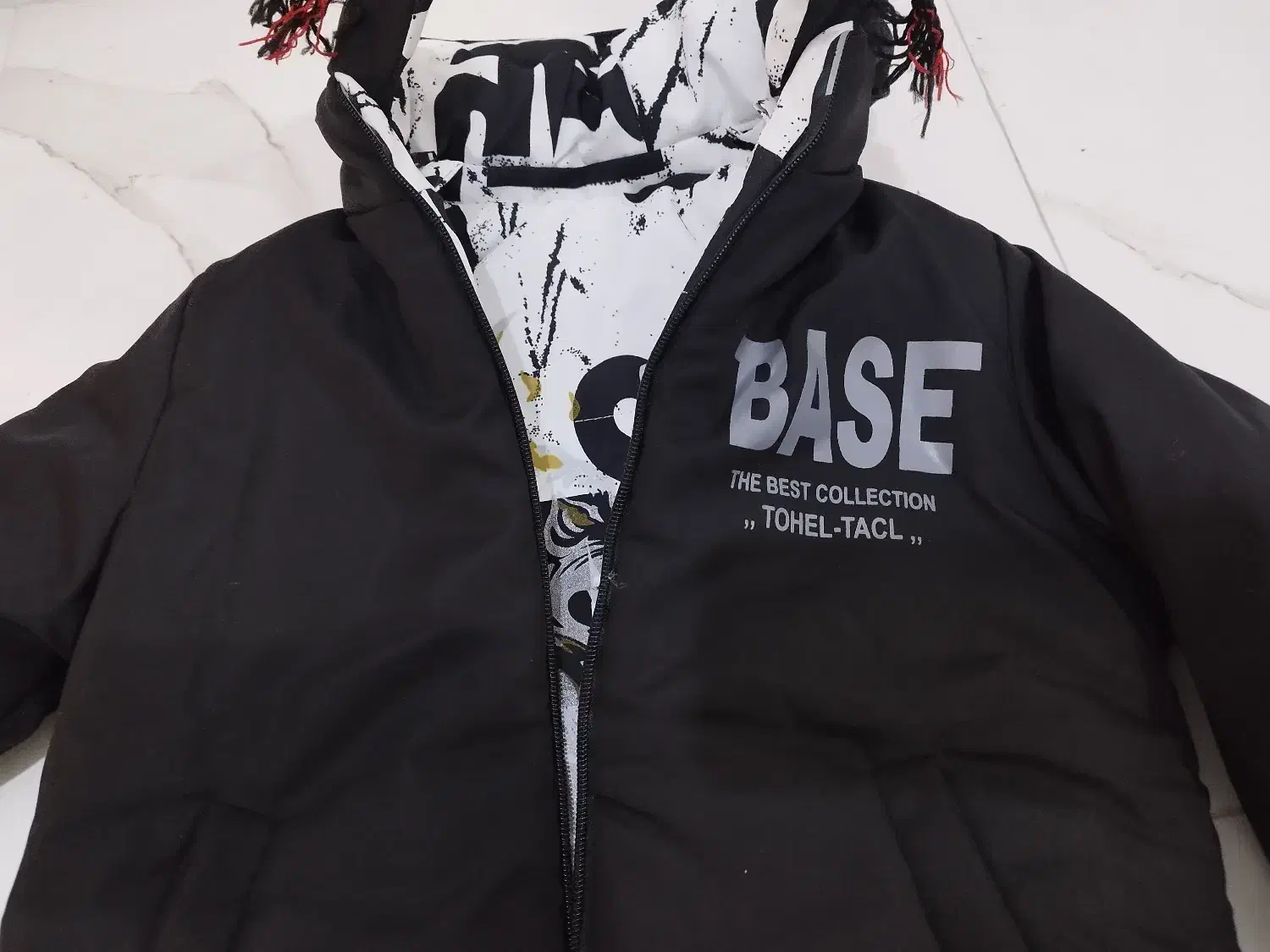 کاپشن دو رو پسرانه نو|کفش و لباس بچه|دیواندره, |دیوار