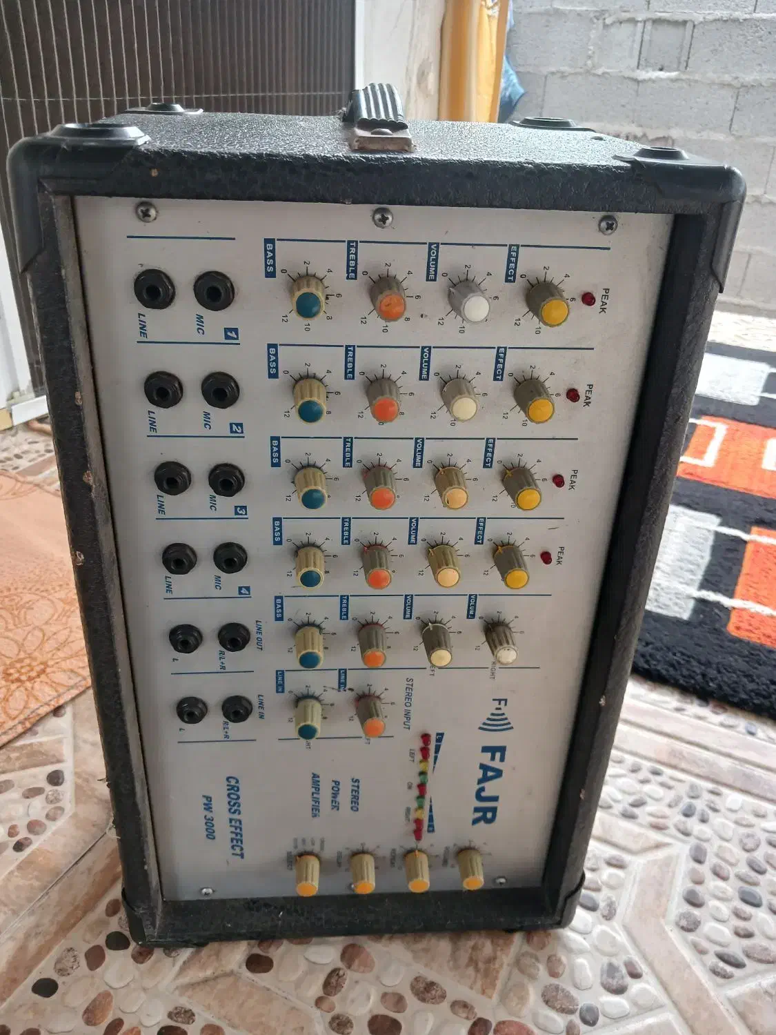 امپلی فایر دوکانال مارک  فجر|سیستم صوتی خانگی|رشت, حومه رشت|دیوار