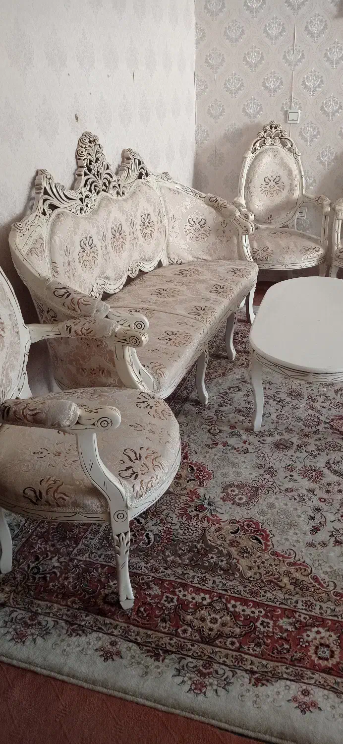 مبلمان ۹نفره|مبلمان خانگی و میز عسلی|ازنا, |دیوار