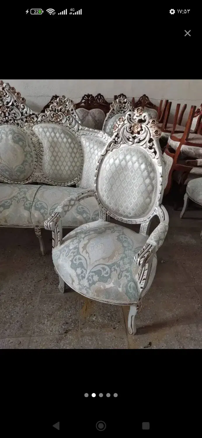 مبل نیو ایتالیایی به دلیل تغییر شغل نصف قیمت|مبلمان خانگی و میز عسلی|لنگرود, |دیوار