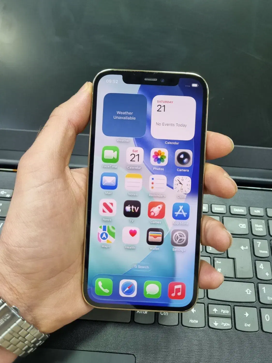 iphone 12 pro 128g gold|موبایل|تهران, سنائی|دیوار