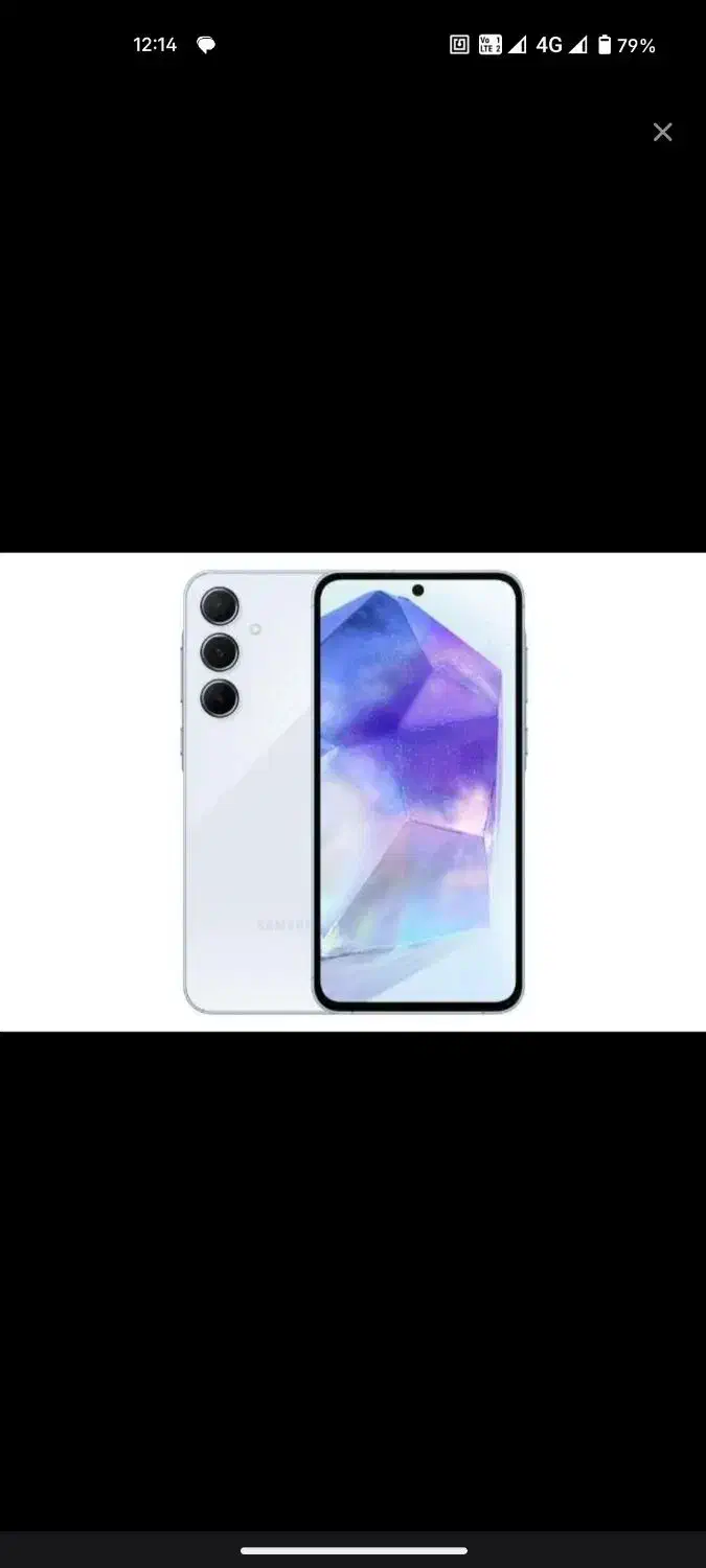 سامسونگ Galaxy A55 با حافظهٔ ۲۵۶ گیگابایت|موبایل|شیراز, جوادیه|دیوار