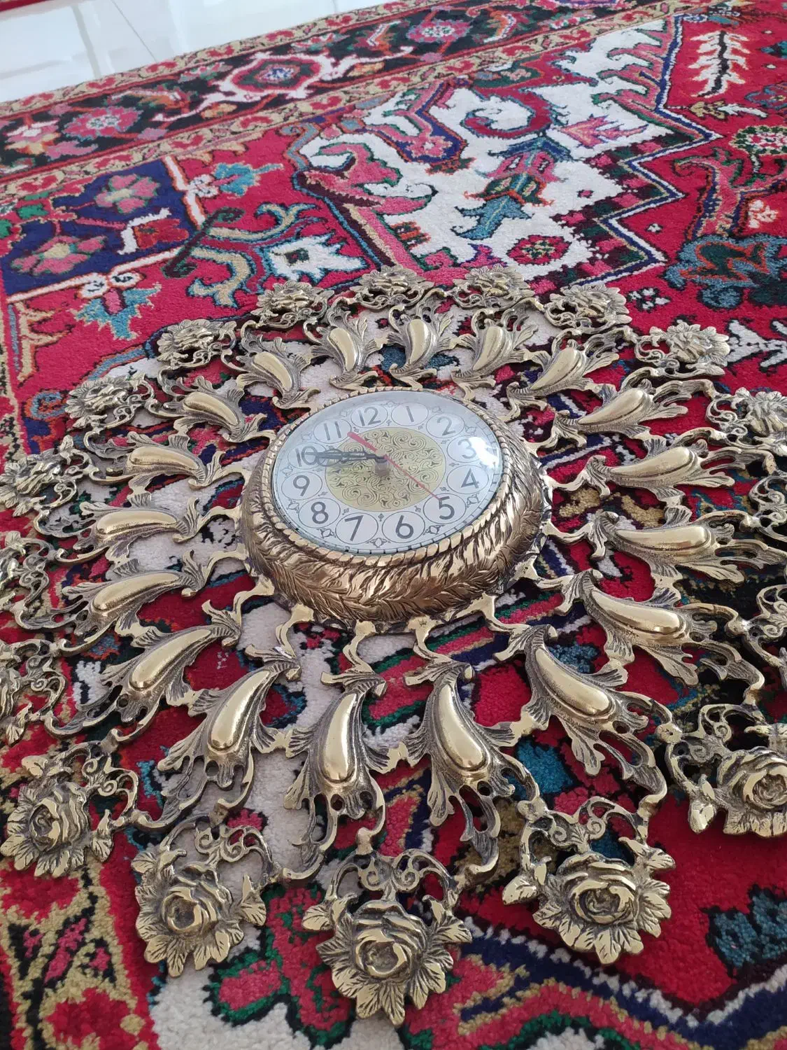 ساعت دیواری برنز|ساعت دیواری و تزئینی|میانه, |دیوار