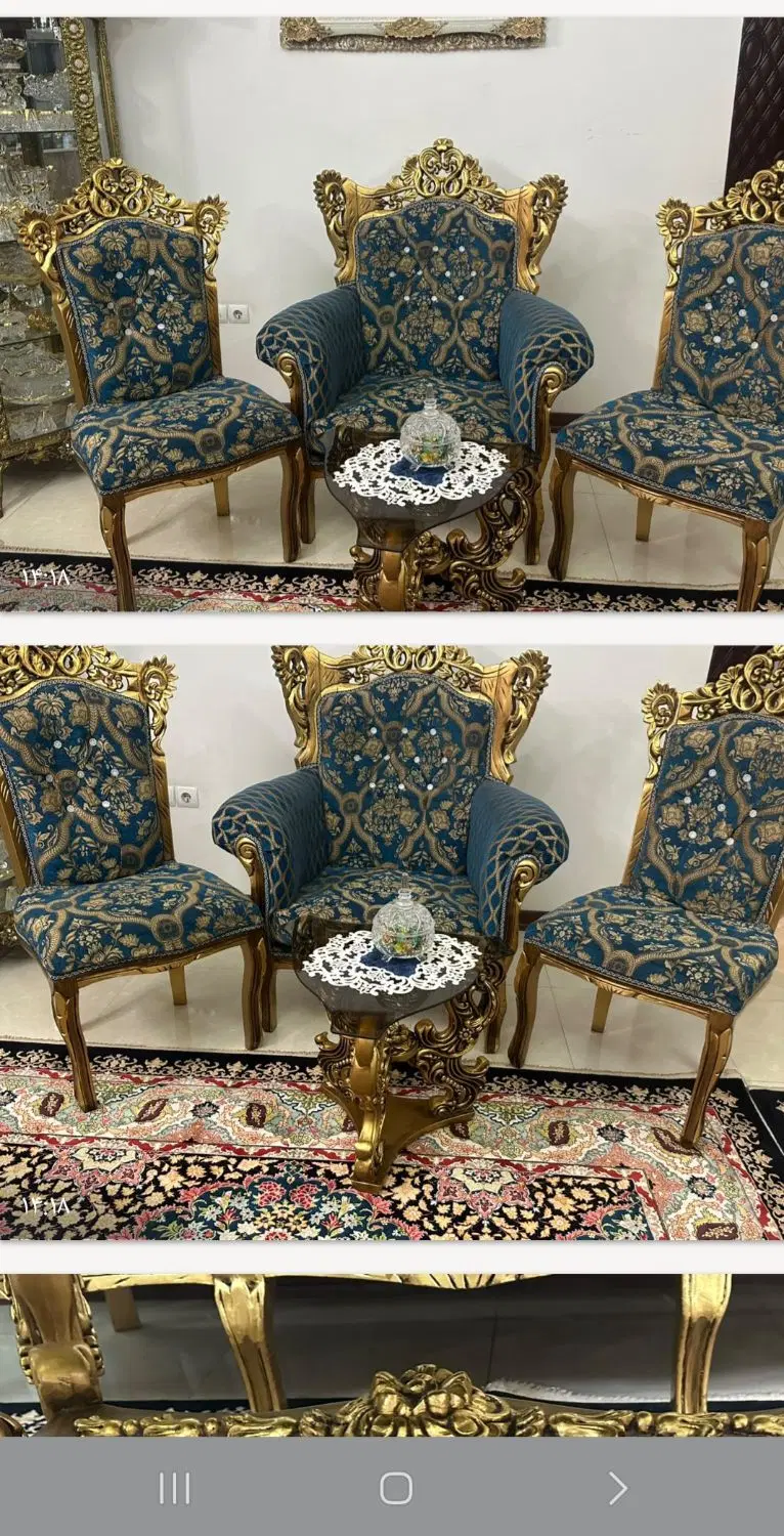 مبل نیمه استیل ۹ نفره|مبلمان خانگی و میز عسلی|تهران, دولتخواه جنوبی|دیوار