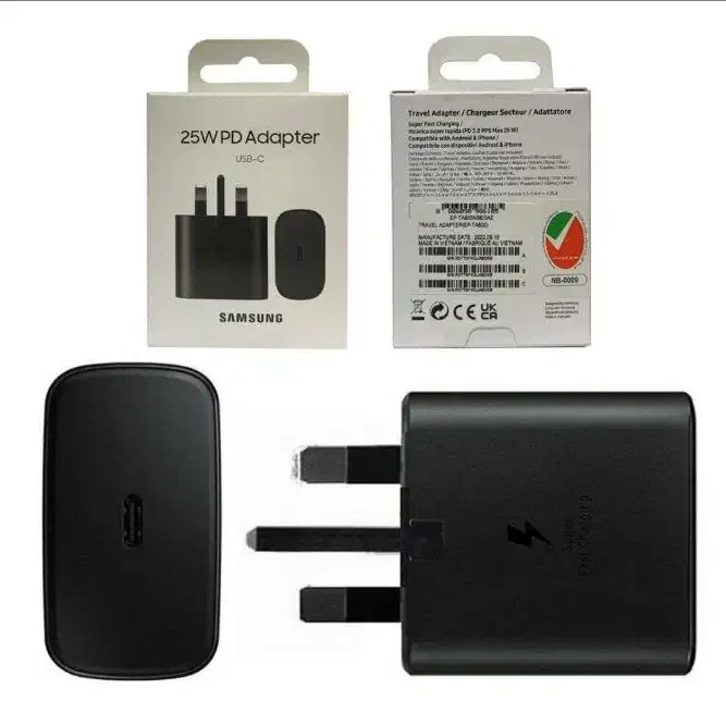 شارژر 25وات سامسونگ اصلی|لوازم جانبی موبایل و تبلت|شیراز, قدوسی غربی|دیوار