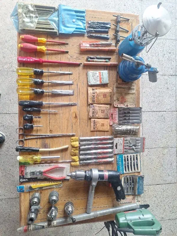 پیچ گوشتی و مته دریل و تجهیزات صنعتی|ابزارآلات|شاندیز, |دیوار