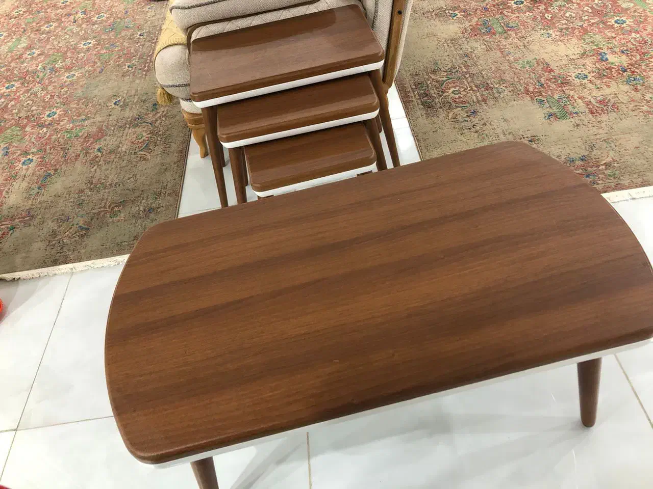 میز عسلی با چوب انگلیسی اورجینال|مبلمان خانگی و میز عسلی|بندر ماهشهر, |دیوار