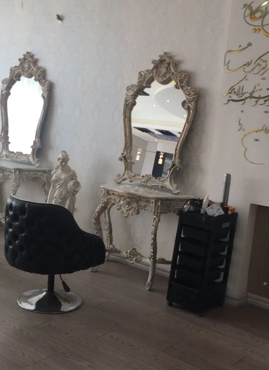 فروش ‌ویژه تجهیزات آرایشگاهی|آرایشگاه و سالن‌های زیبایی|اصفهان, تخت فولاد|دیوار