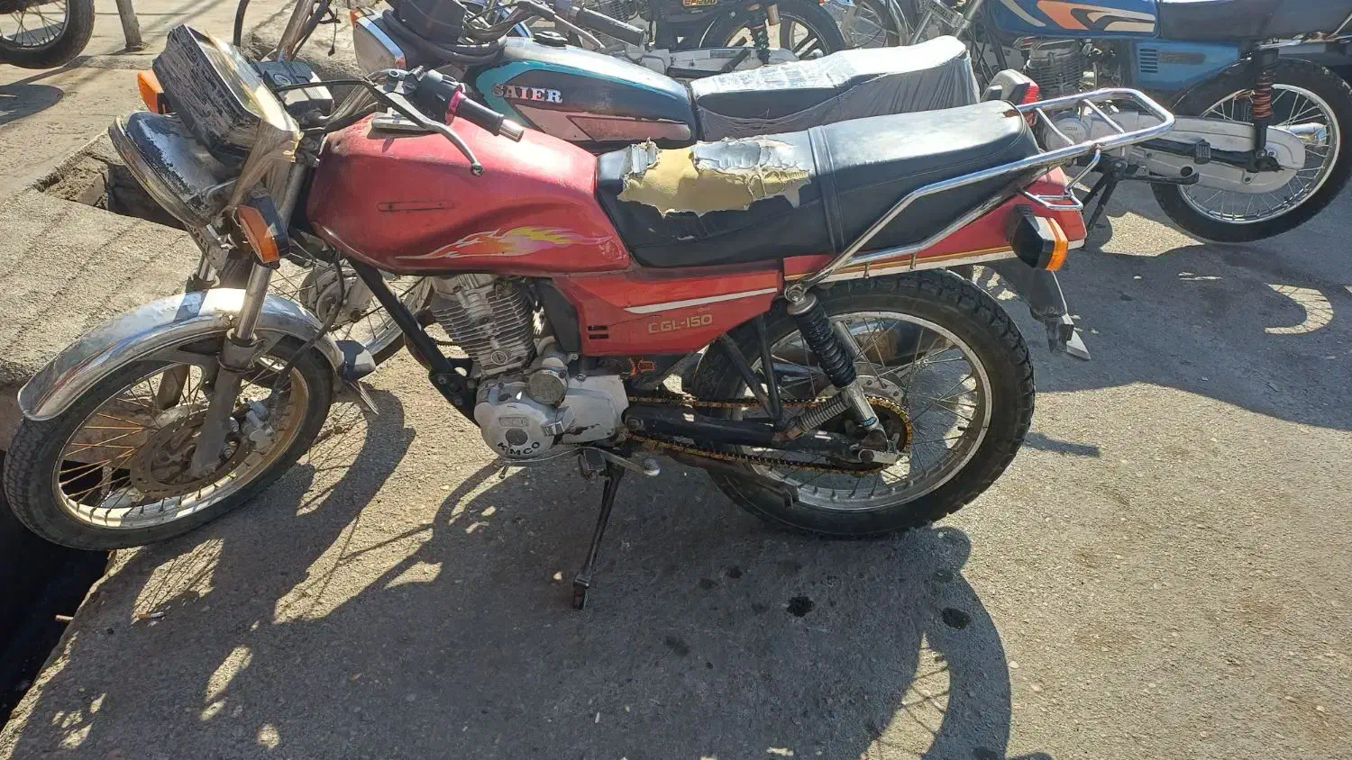 موتور شکاری|موتورسیکلت|امیدیه, |دیوار