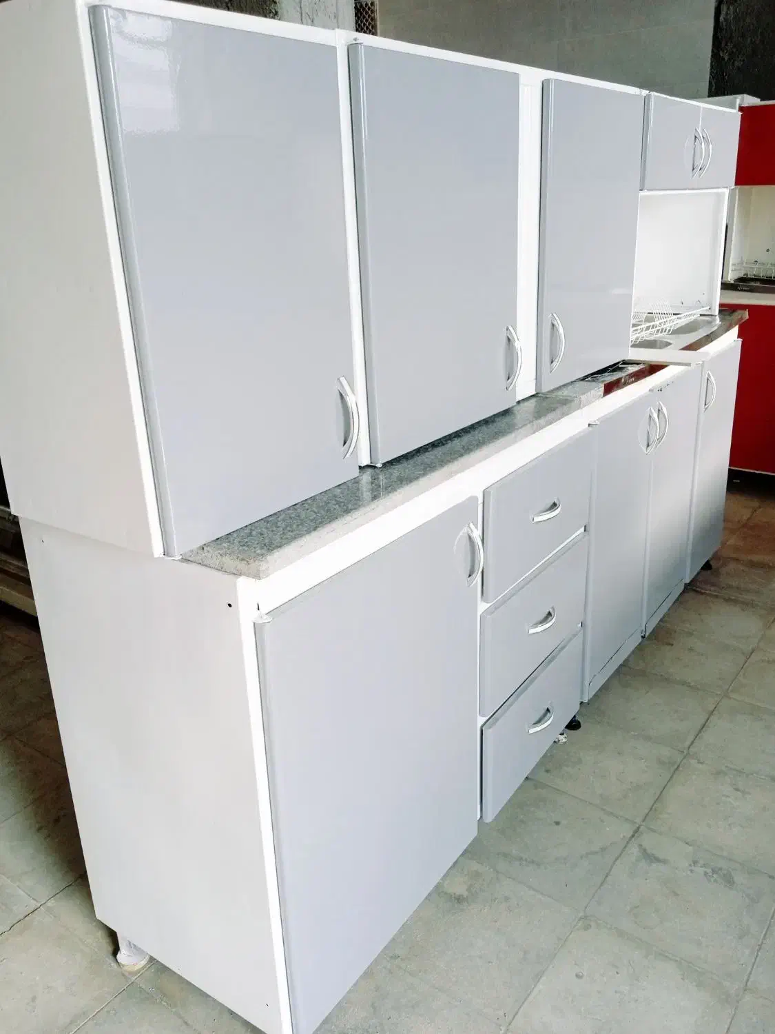 6مترکابینت کارکرده تمام فلزورق گالوانیزه|مصالح و تجهیزات ساختمان|داراب, |دیوار