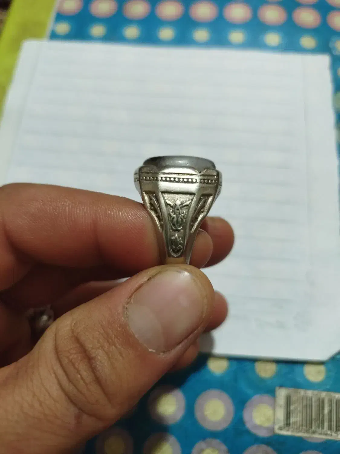 انگشتر نقره طاها|جواهرات|ارومیه, |دیوار