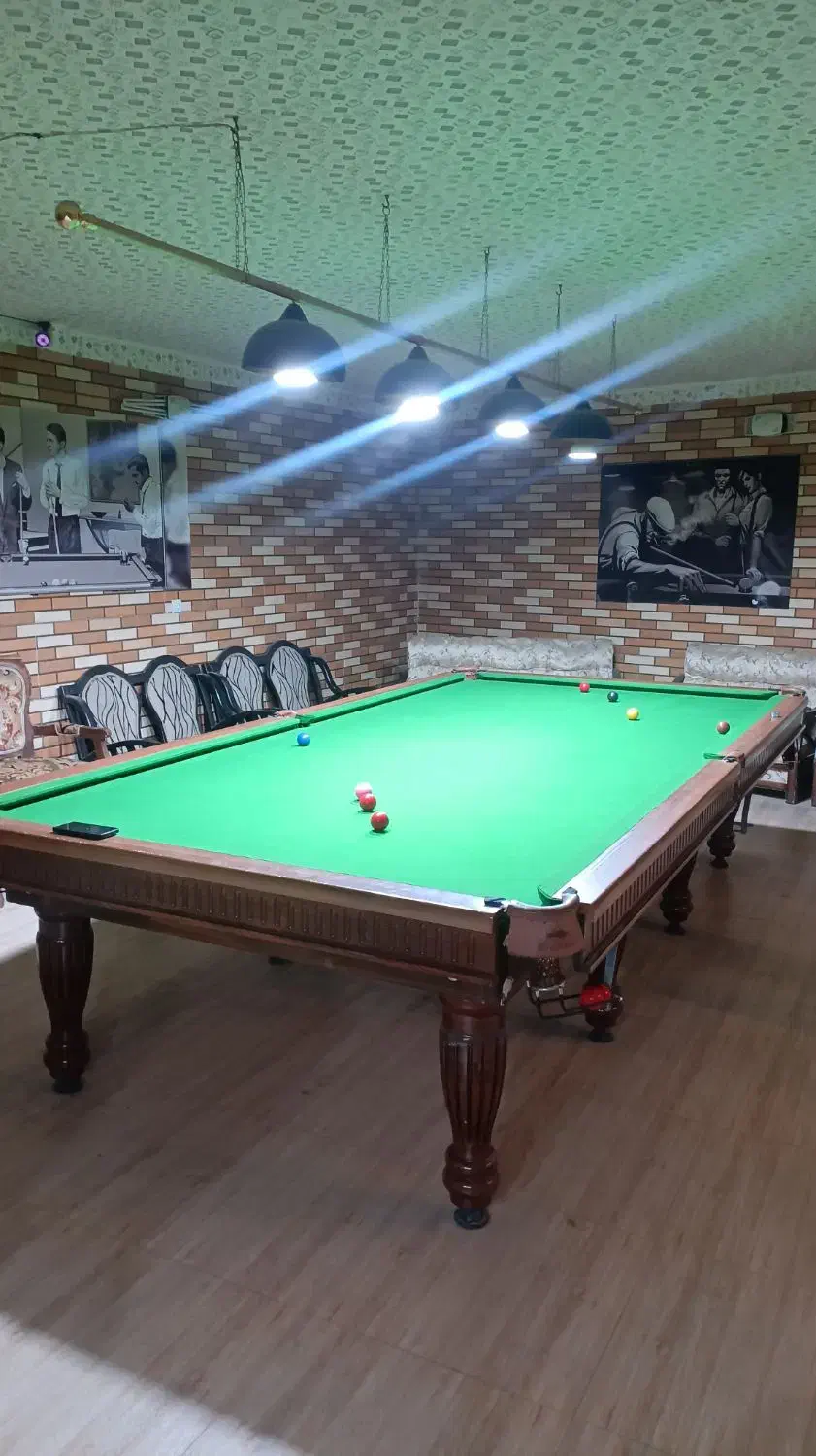 میز بیلیارد در حد نو مخصوص باشگاه حرفه ای|ورزشهای توپی|شاهرود, |دیوار