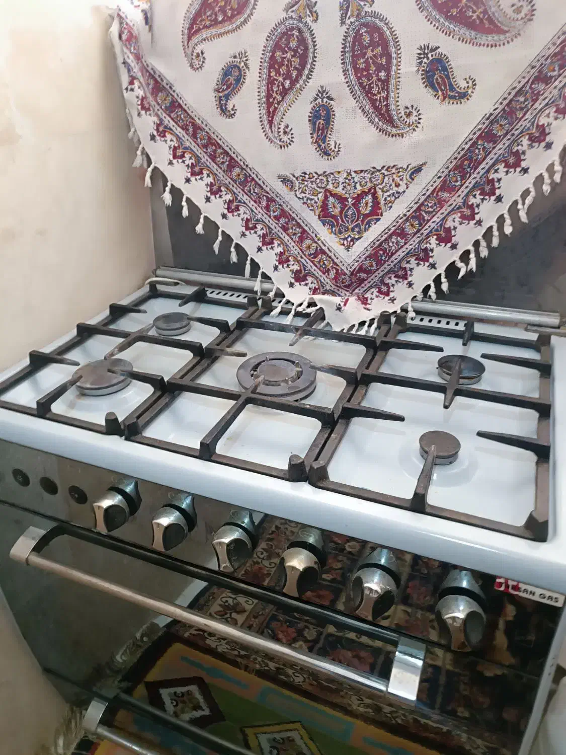 احاق گاز فردار با جوجه گردان تکسان گاز|اجاق گاز و لوازم برقی پخت‌وپز|مشهد, امیریه|دیوار