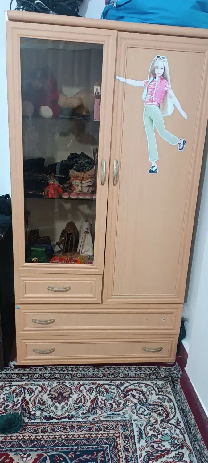 کمد لباس وکتاب|جاکفشی، کمد، دراور|مراغه, |دیوار