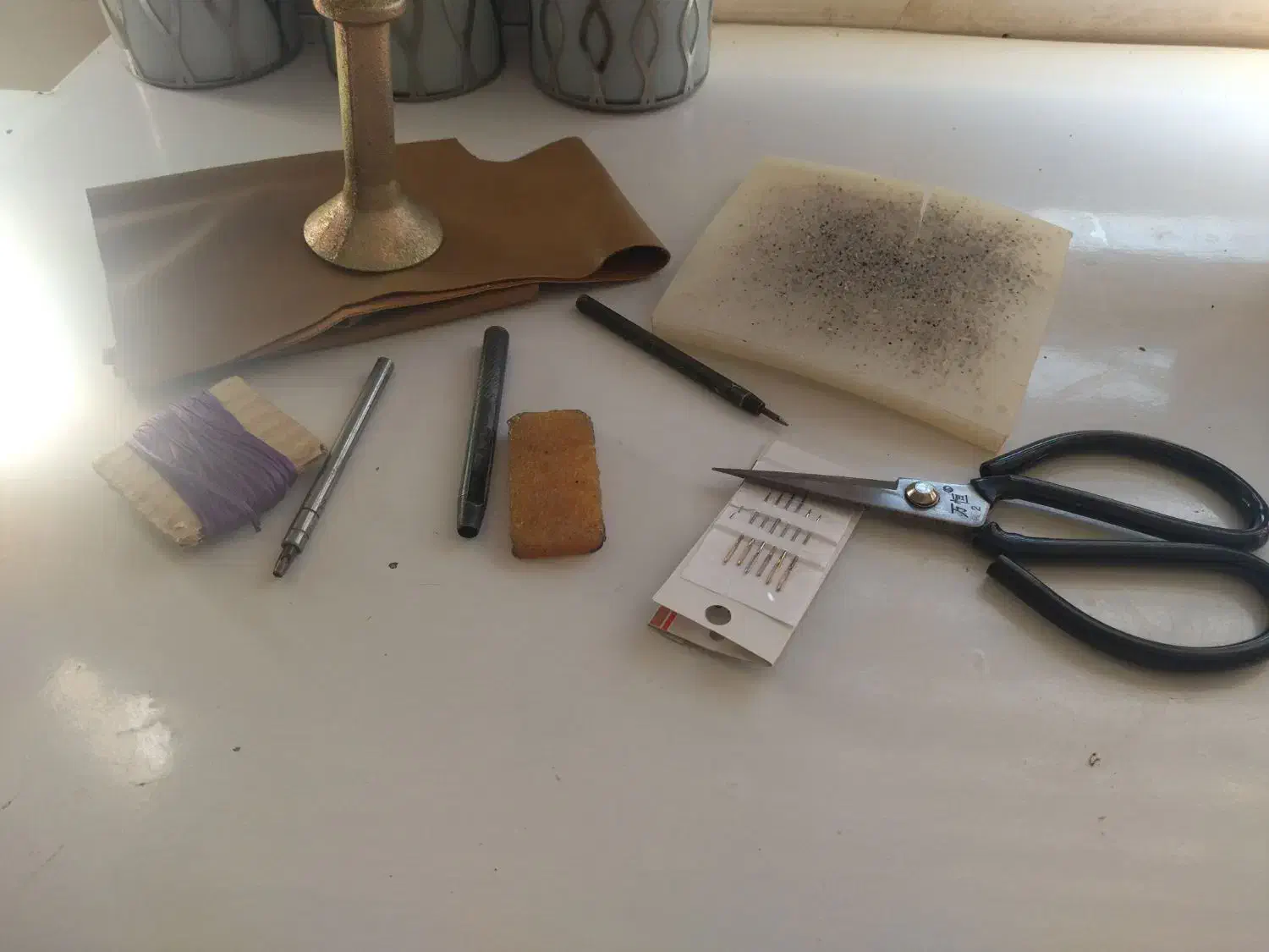 لوازم دوخت کیف چرم|لوازم خیاطی و بافتنی|مشهد, سرافرازان|دیوار