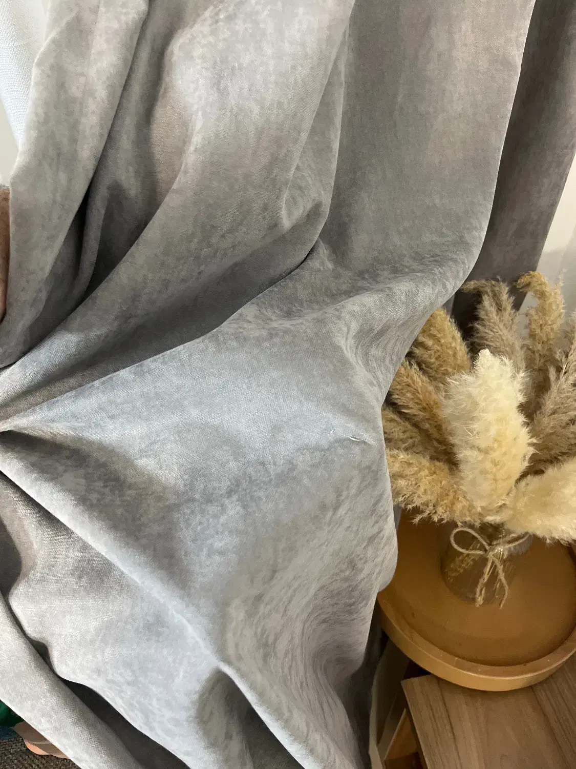 شال طوسی رنگ|پرده، رانر، رومیزی|ری, علایین|دیوار