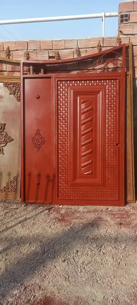 ساخت در پنجره درب حیاط باکیفیت وباتخیف ویژه|مصالح و تجهیزات ساختمان|کهنوج, |دیوار