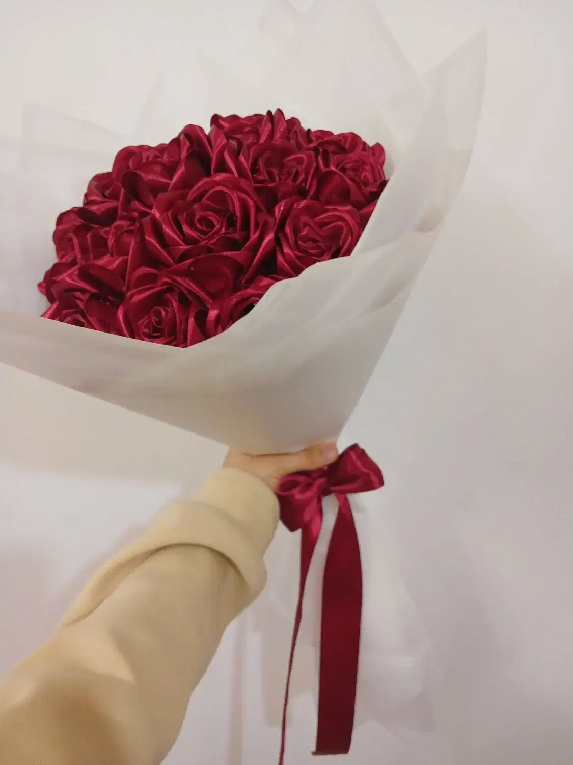 گل روبانی|گل مصنوعی|بروجرد, |دیوار