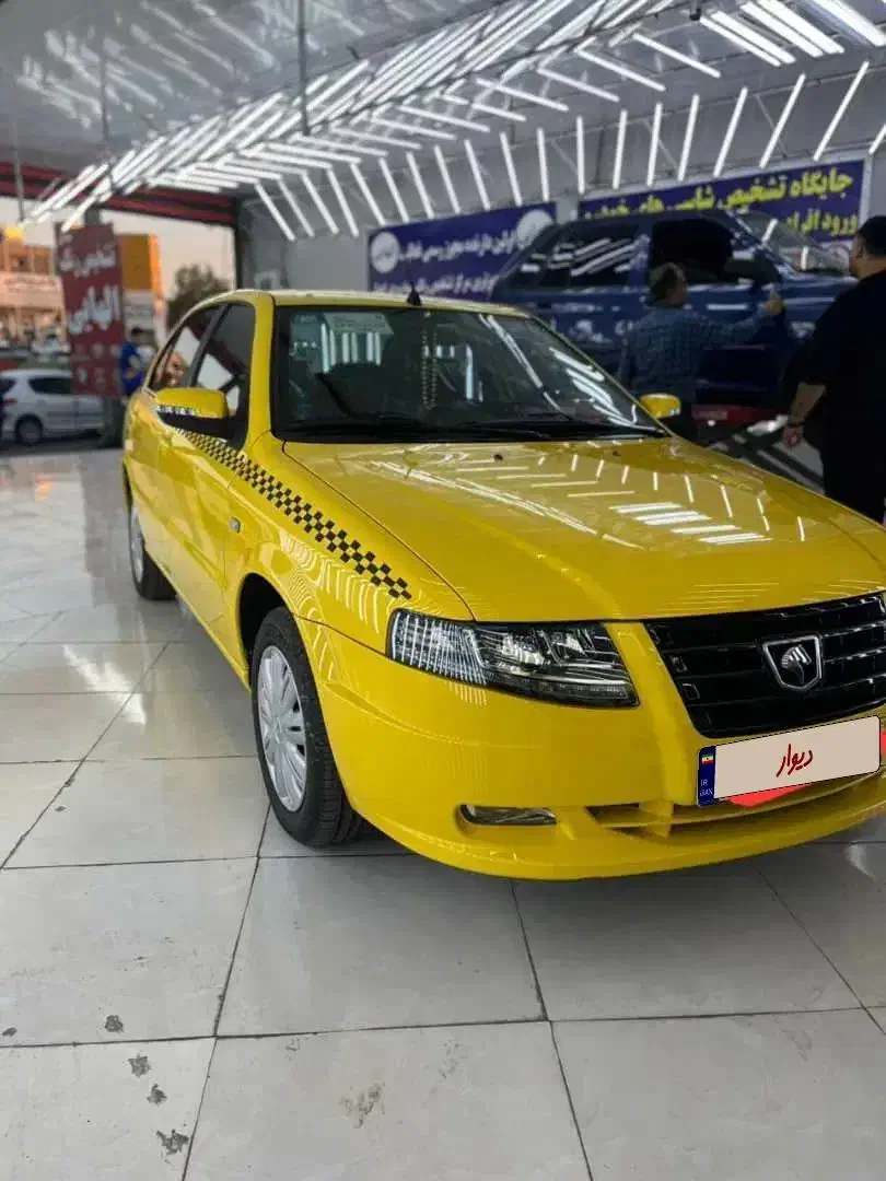 تاکسی سمند سورن دوگانه|خودرو سواری و وانت|اهواز, سپیدار|دیوار