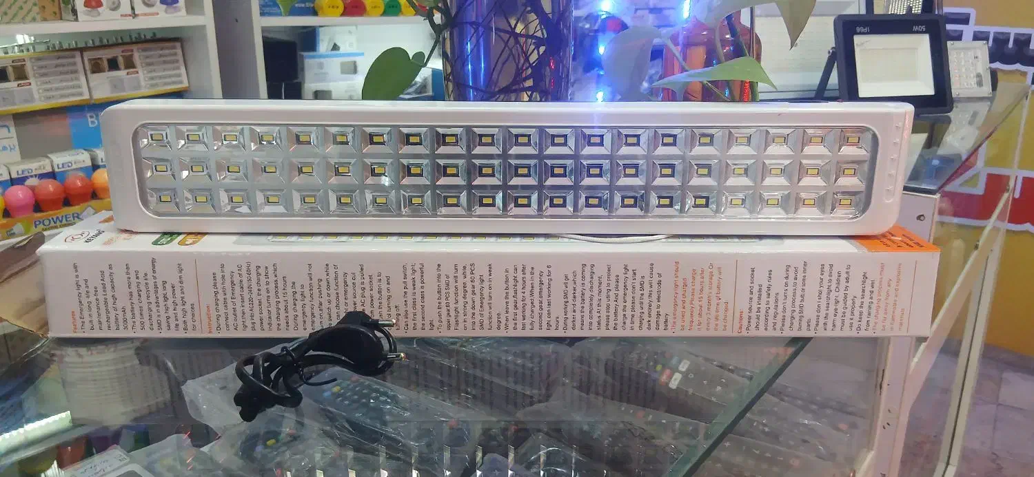 مهتابی شارژی ۶۰ لامپه ال‌ ای دی|لامپ و چراغ|ورامین, ورامین|دیوار