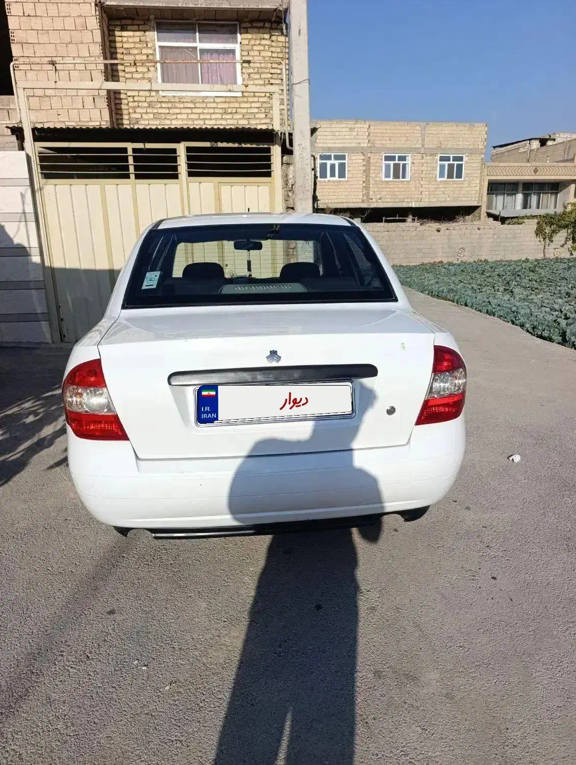 تیبا صندوق دار ۹۵دوگانه سوز کارخونه استثنایی|خودرو سواری و وانت|ابریشم, |دیوار