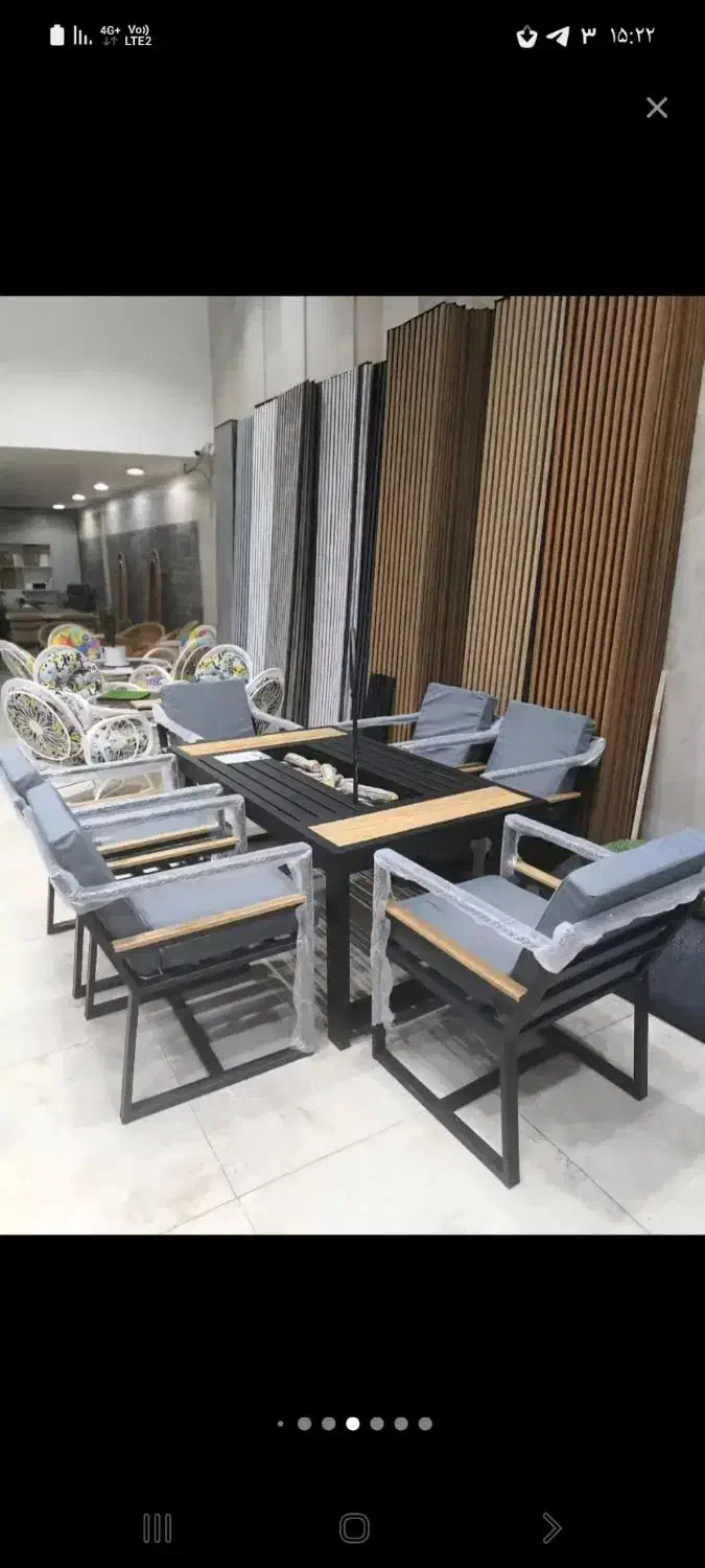 صندلی بیضی تاب رویال مبل ال نیمکت آتشدان|صندلی و نیمکت|محمدشهر, محمدشهر|دیوار