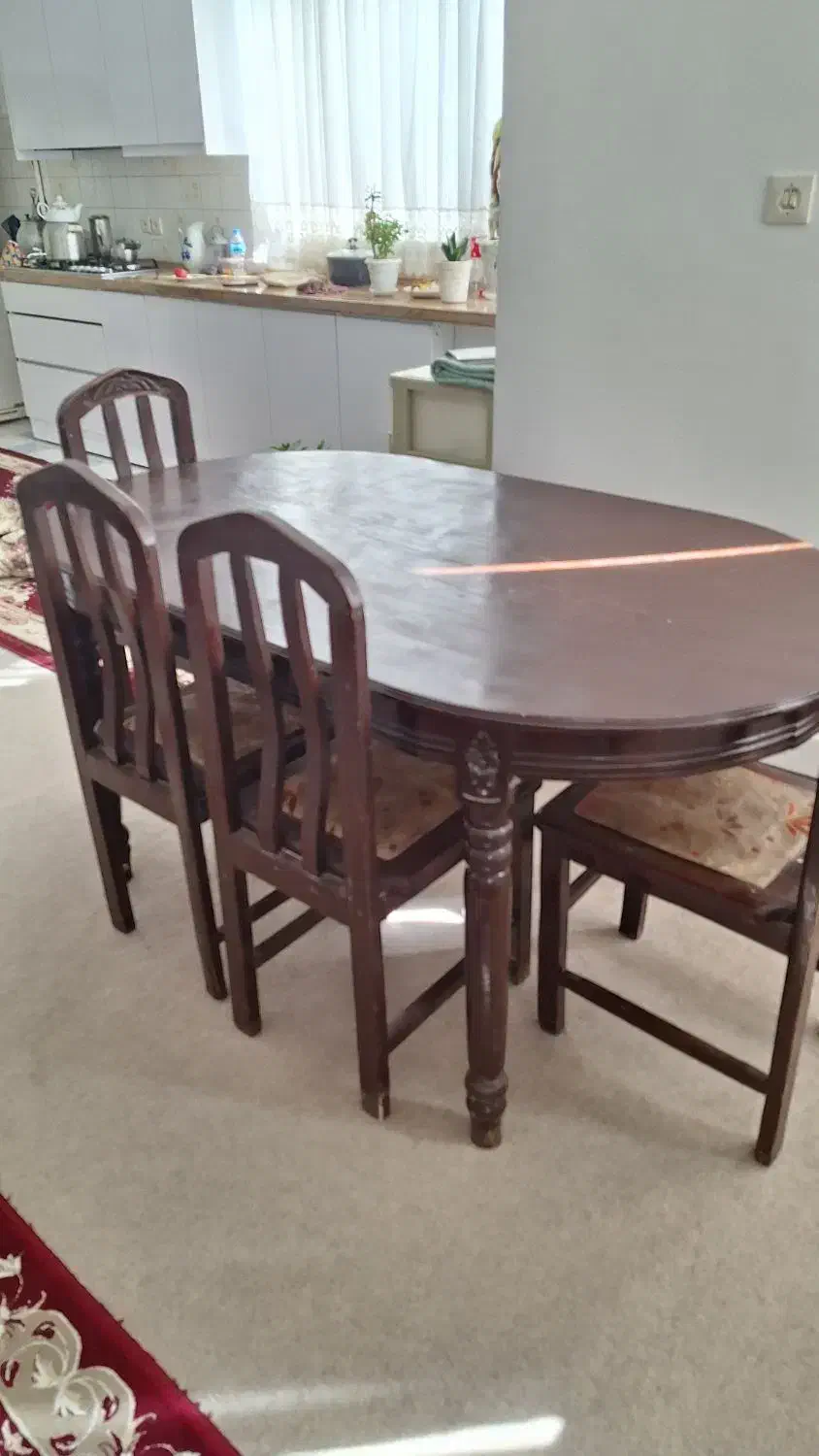 میز و صندلی نهارخوری|میز و صندلی غذاخوری|مشهد, استاد یوسفی (شهرک غرب)|دیوار